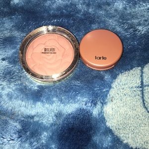 Tarte Amazonian Clay blush and Milani blush